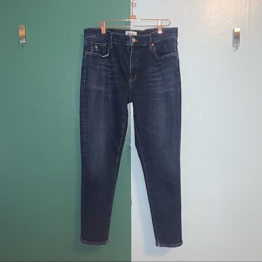 AGolde Sophie High Waisted Denim Jeans 31